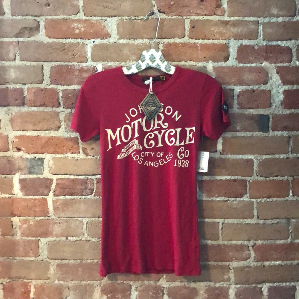 Lucky Brand/Johnson Motorcycle T-shirt